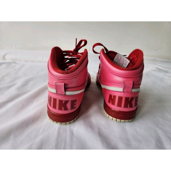 Nike Women's 8.5 Big Nike High LE Hot Pink/Red LE Valentine's Edition 358858-612 - Picture 7 of 13
